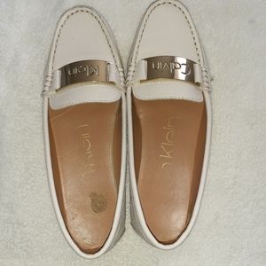 Cream Loafers